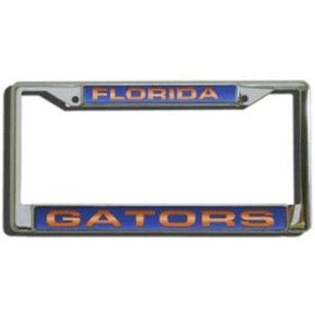 CISCO INDEPENDENT Florida Gators License Plate Frame Laser Cut Chrome 9474640377
